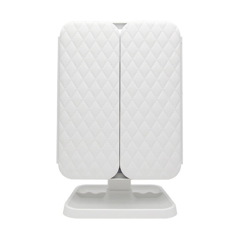 Miroir de Beauté Pliable avec Éclairage LED - Miroir de Maquillage Portable - Saunders Cosmétiques