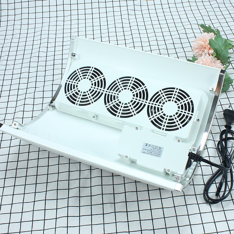 Séchoir à Ongles de Bureau 3 Ventilateurs Haute Puissance - Séchage Rapide - Saunders Cosmétiques