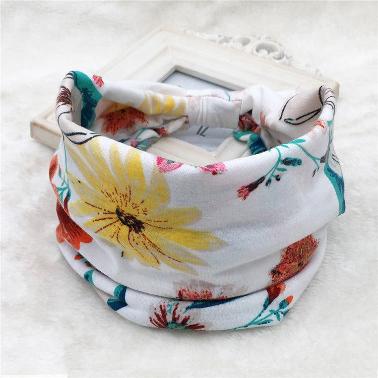 Bandeau Sport Yoga Femme - Bandeau Élastique Anti - Transpiration - Saunders Cosmétiques