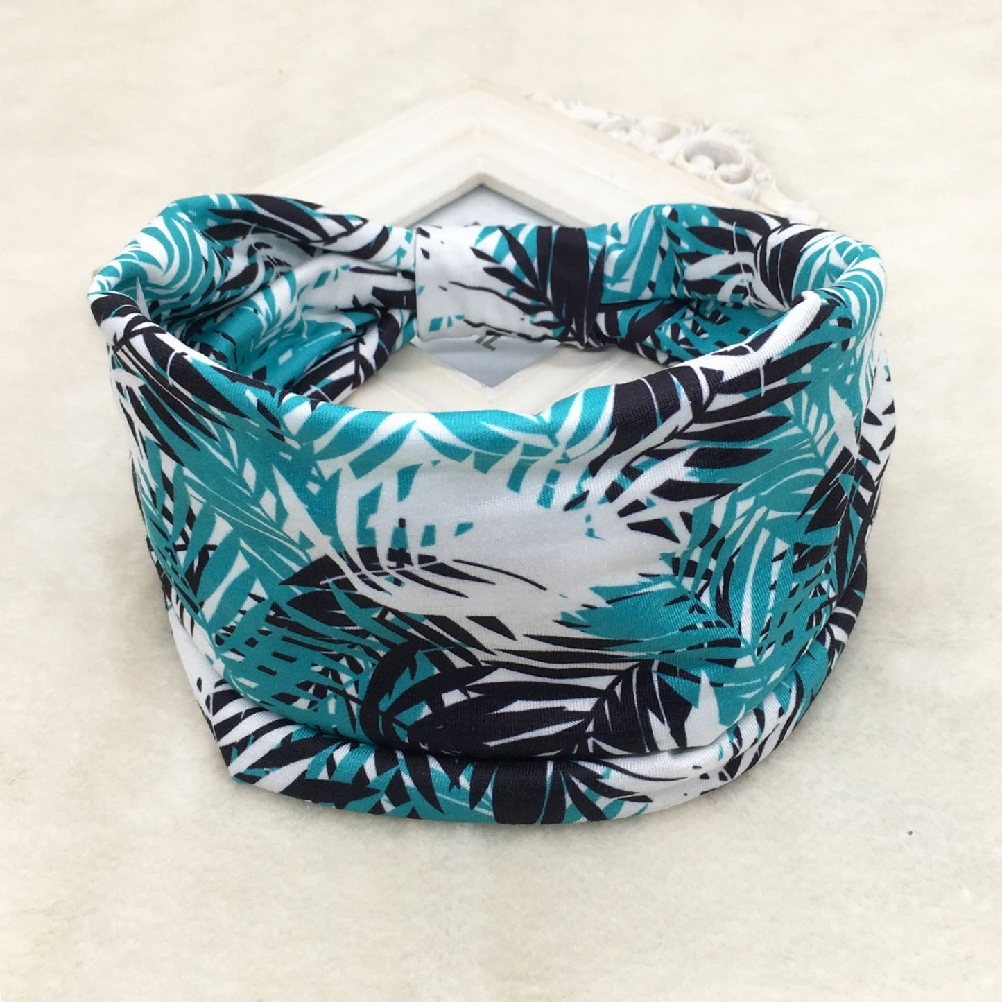 Bandeau Sport Yoga Femme - Bandeau Élastique Anti - Transpiration - Saunders Cosmétiques