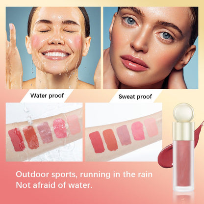 Blush Liquide-Poudre Longue Tenue Waterproof - Saunders Cosmétiques