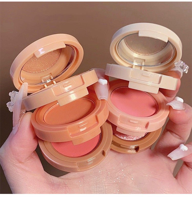 Blush Poudre Haute Brillance - Disque Effet Liftant - Saunders Cosmétiques