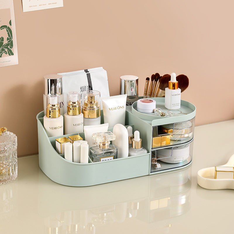 Boîte de Rangement Cosmétique Minimaliste à Tiroirs - Saunders Cosmétiques