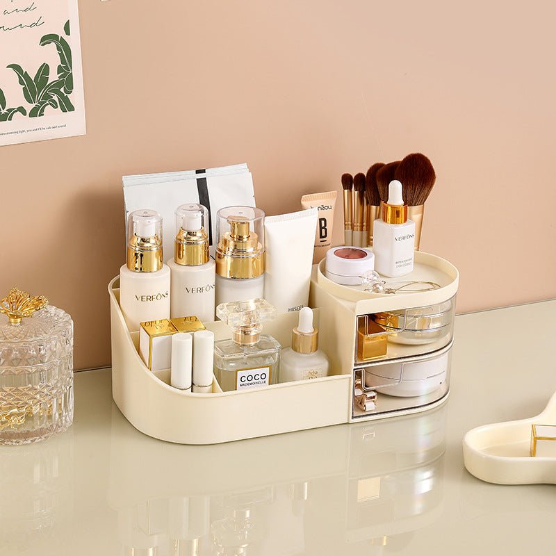 Boîte de Rangement Cosmétique Minimaliste à Tiroirs - Saunders Cosmétiques