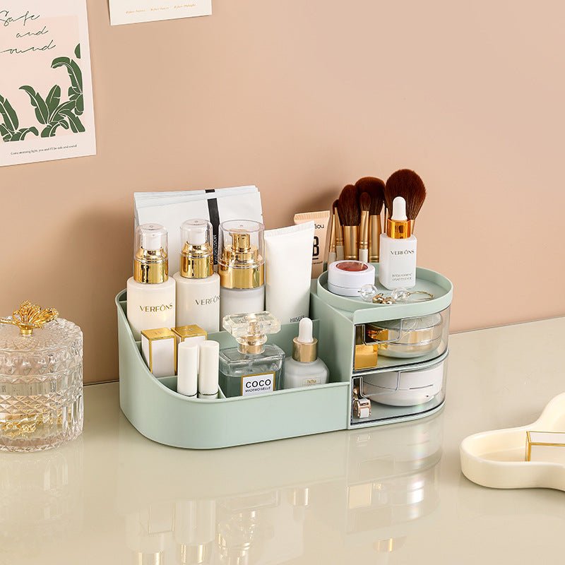 Boîte de Rangement Cosmétique Minimaliste à Tiroirs - Saunders Cosmétiques