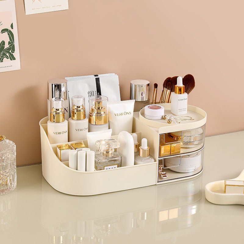 Boîte de Rangement Cosmétique Minimaliste à Tiroirs - Saunders Cosmétiques