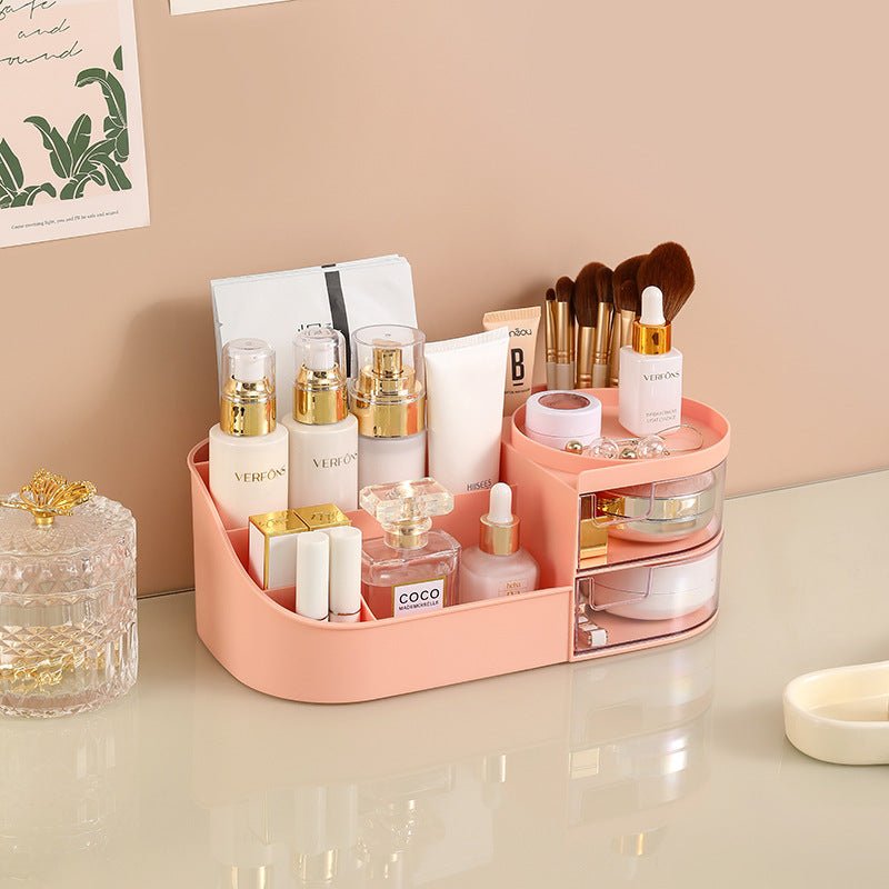 Boîte de Rangement Cosmétique Minimaliste à Tiroirs - Saunders Cosmétiques