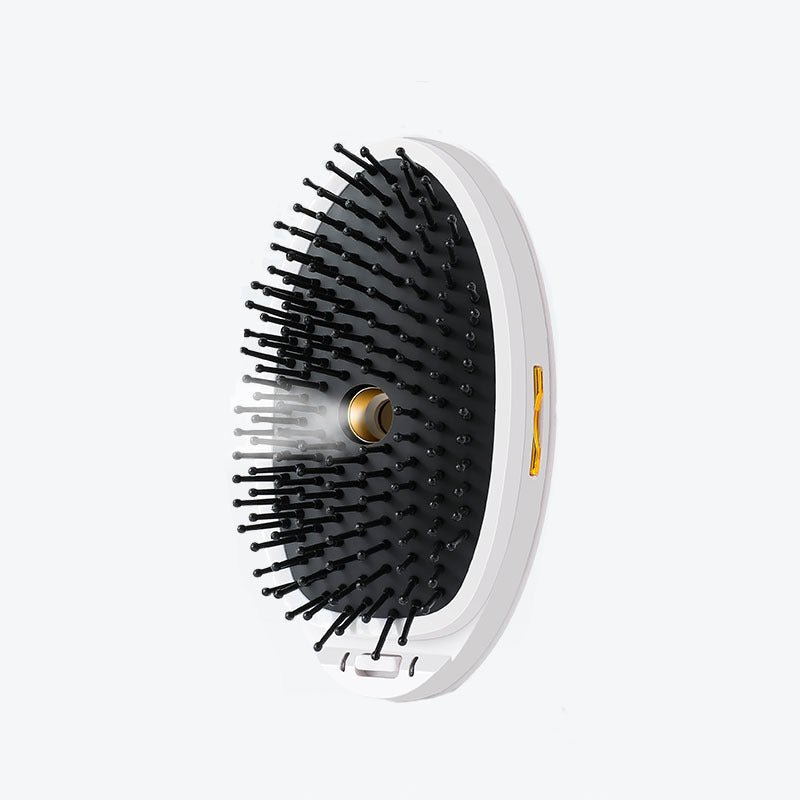 Brosse Ionique Vibrante avec Vaporisateur Anti-Frisottis - Frisottis - Saunders Cosmétiques