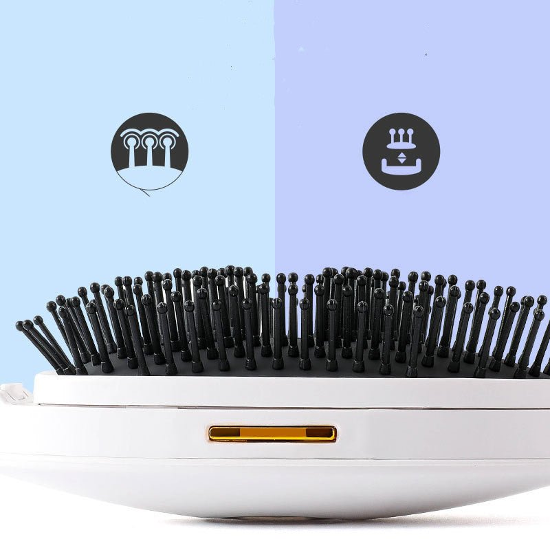 Brosse Ionique Vibrante avec Vaporisateur Anti-Frisottis - Frisottis - Saunders Cosmétiques