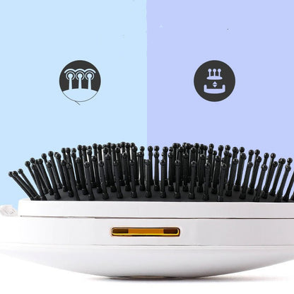 Brosse Ionique Vibrante avec Vaporisateur Anti-Frisottis - Frisottis - Saunders Cosmétiques