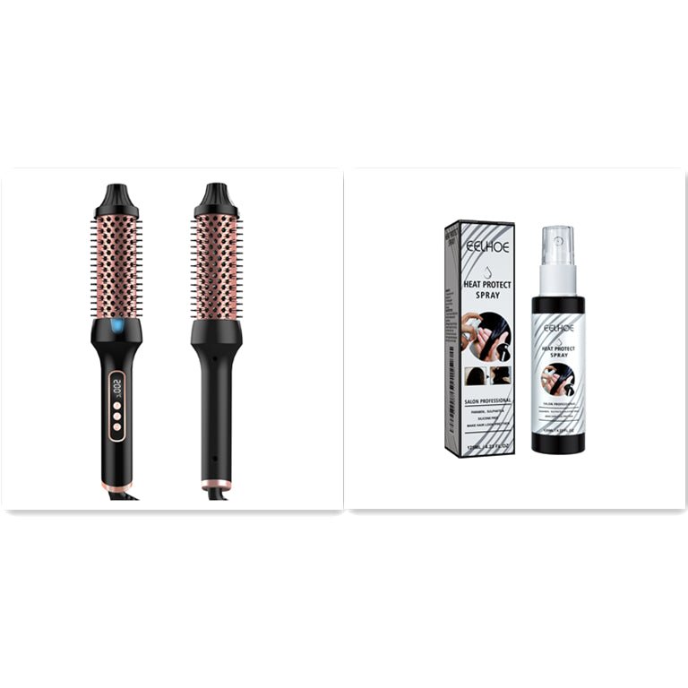 Brosse Lissante Ionique à Rouleau | Double Chauffage - Saunders Cosmétiques