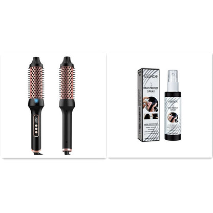 Brosse Lissante Ionique à Rouleau | Double Chauffage - Saunders Cosmétiques