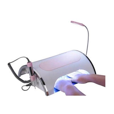 Brosse Nettoyante Ongles Multifonction - Nettoyeur Professionnel Manucure - Saunders Cosmétiques