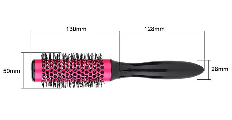 Brosse Ronde Céramique Professionnelle 50mm Résistante  - Saunders Cosmétiques