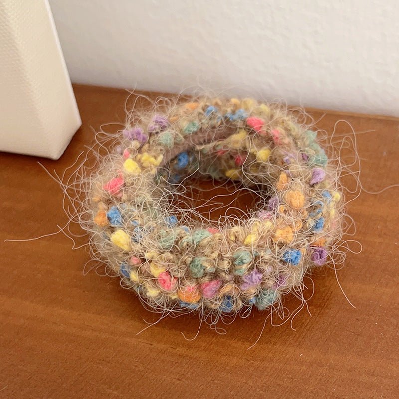 Chouchou Peluche Doux - Élastique Cheveux Confortable et Mignon - Saunders Cosmétiques