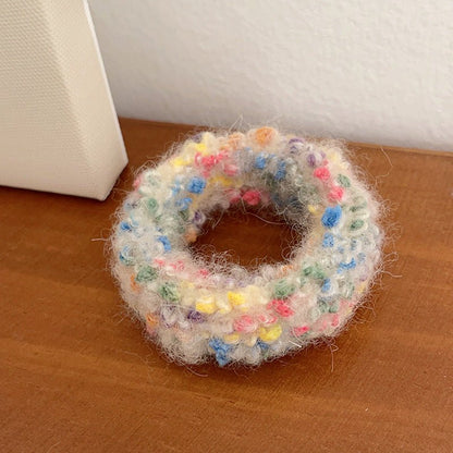 Chouchou Peluche Doux - Élastique Cheveux Confortable et Mignon - Saunders Cosmétiques