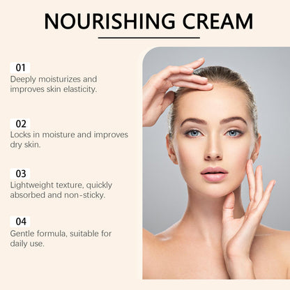 Crème Hydratante Visage - Soin Quotidien Premium - Saunders Cosmétiques