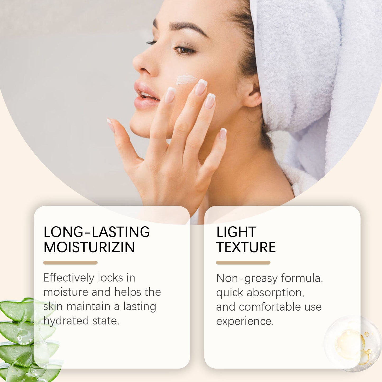 Crème Hydratante Visage - Soin Quotidien Premium - Saunders Cosmétiques