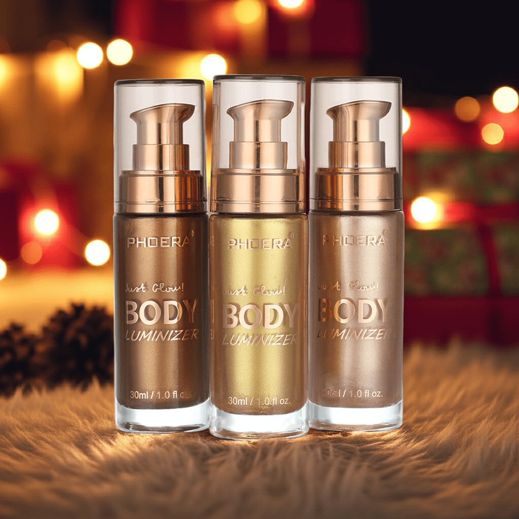 Enlumineur Liquide Corps et Visage Highlighter Illuminateur - Saunders Cosmétiques