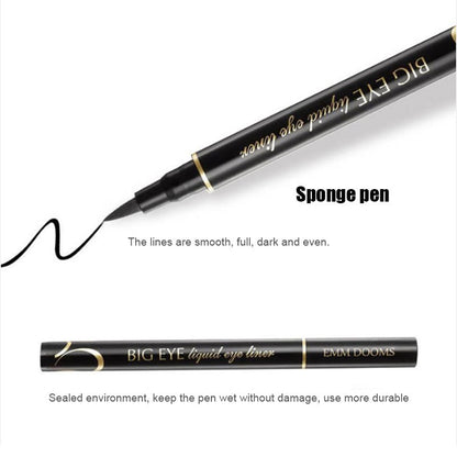 Eyeliner Liquide Waterproof Longue Tenue Précis Anti-Bavure - Saunders Cosmétiques