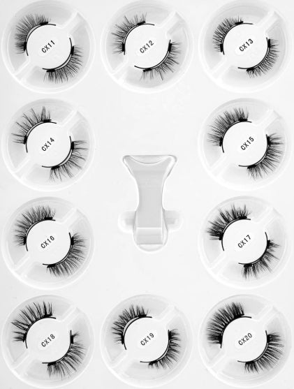 Faux Cils Magnétiques Effet Vison Réutilisables - Saunders Cosmétiques