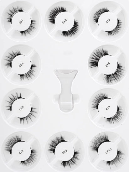 Faux Cils Magnétiques Effet Vison Réutilisables - Saunders Cosmétiques