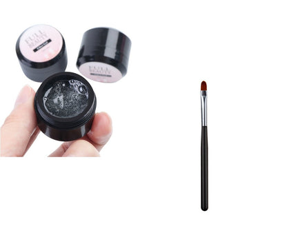 Gel Réparation Fibre de Verre UV Renforcement Ongle Fissuré - Saunders Cosmétiques