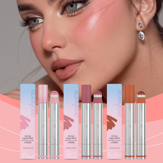 Gloss Multifonction 3-en-1 Réparateur, Illuminateur et Blush - Saunders Cosmétiques