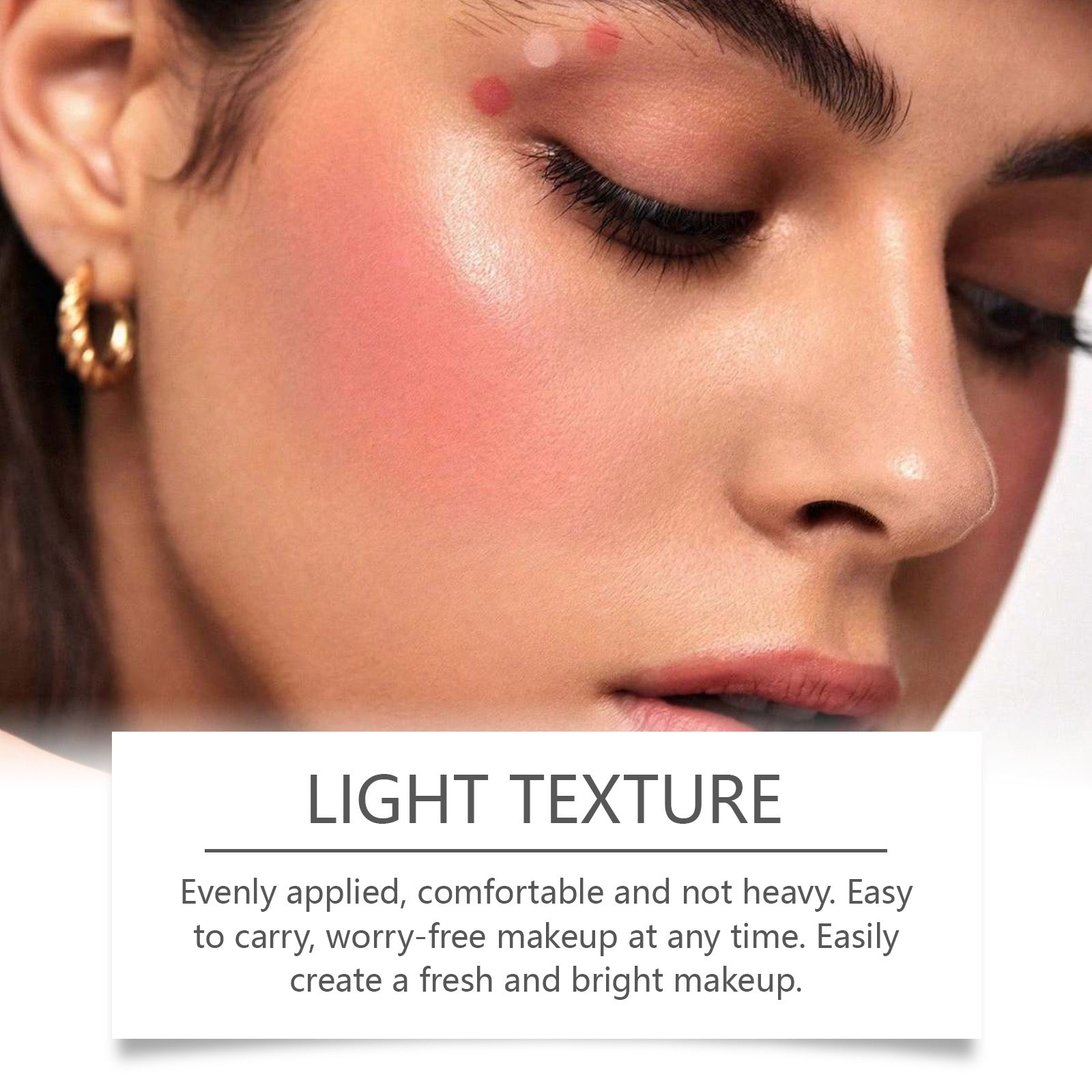 Gloss Multifonction 3-en-1 Réparateur, Illuminateur et Blush - Saunders Cosmétiques