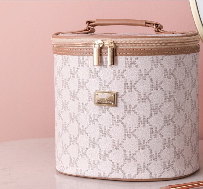 Grande Trousse Cosmétique à Capacité XXL - Boîte de Rangement Beauté Portable - Saunders Cosmétiques