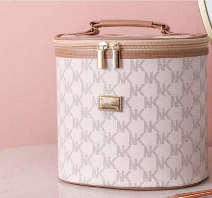 Grande Trousse Cosmétique à Capacité XXL - Boîte de Rangement Beauté Portable - Saunders Cosmétiques