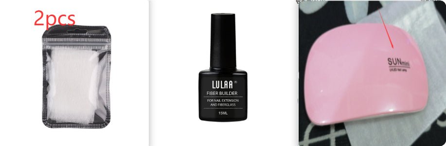 Kit Extension Gel Réparation et Feuilles Support Sans Papier - Saunders Cosmétiques