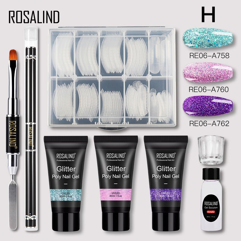 Kit Gel Liquide Extension Ongles 30ML 3 Pièces Professionnel - Saunders Cosmétiques