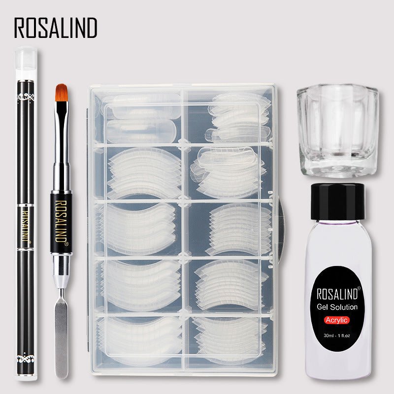 Kit Gel Liquide Extension Ongles 30ML 3 Pièces Professionnel - Saunders Cosmétiques