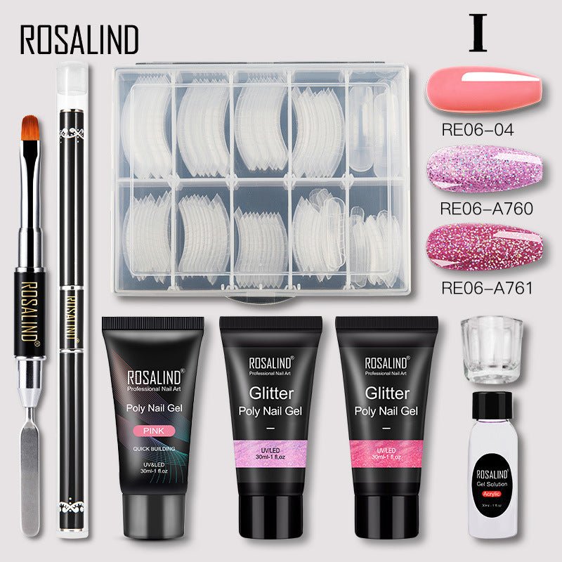Kit Gel Liquide Extension Ongles 30ML 3 Pièces Professionnel - Saunders Cosmétiques