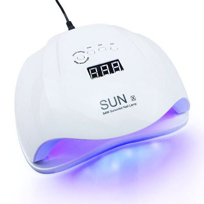 Lampe Séchoir à Ongles UV LED 54W - Catalyseur Professionnel Gel - Saunders Cosmétiques