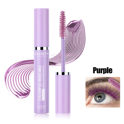 Mascara Coloré Waterproof Longue Tenue - Volume et Longueur - Saunders Cosmétiques