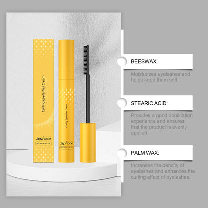 Mascara Longue Tenue Recourbant -  Cils Courbés et Allongés - Saunders Cosmétiques