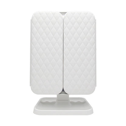 Miroir de Beauté Pliable avec Éclairage LED - Miroir de Maquillage Portable - Saunders Cosmétiques