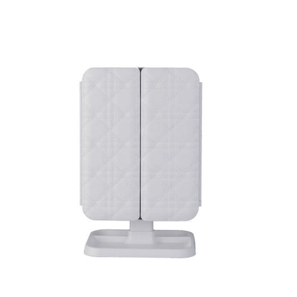 Miroir de Beauté Pliable avec Éclairage LED - Miroir de Maquillage Portable - Saunders Cosmétiques