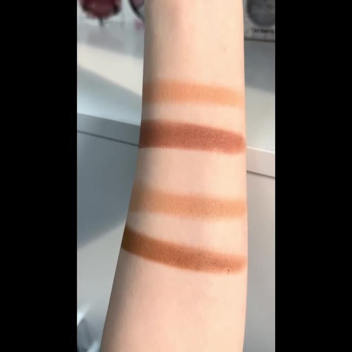 Palette Contouring Bicolore Effet Liftant Illuminateur Ombre - Saunders Cosmétiques