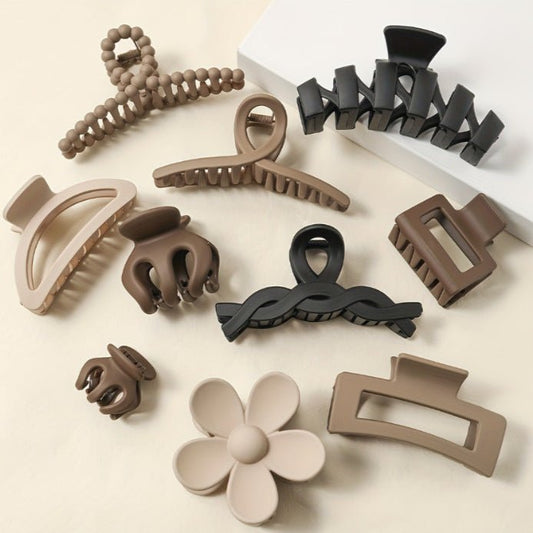 Pince à Cheveux Effet Givré - Indispensable Coiffure Femme - Saunders Cosmétiques