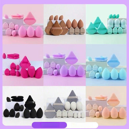 Set de 12 Éponges de Maquillage Professionnelles - Beauty Egg - Saunders Cosmétiques