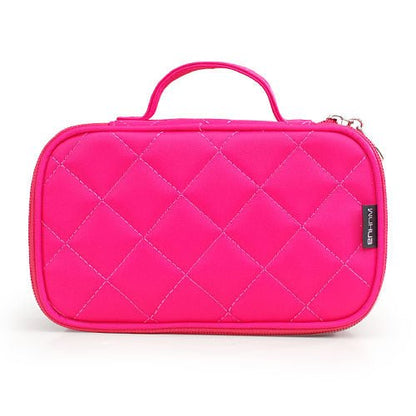 Trousse Cosmétique Double Imperméable Portable - Sac Maquillage Voyage - Saunders Cosmétiques