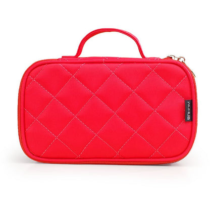 Trousse Cosmétique Double Imperméable Portable - Sac Maquillage Voyage - Saunders Cosmétiques