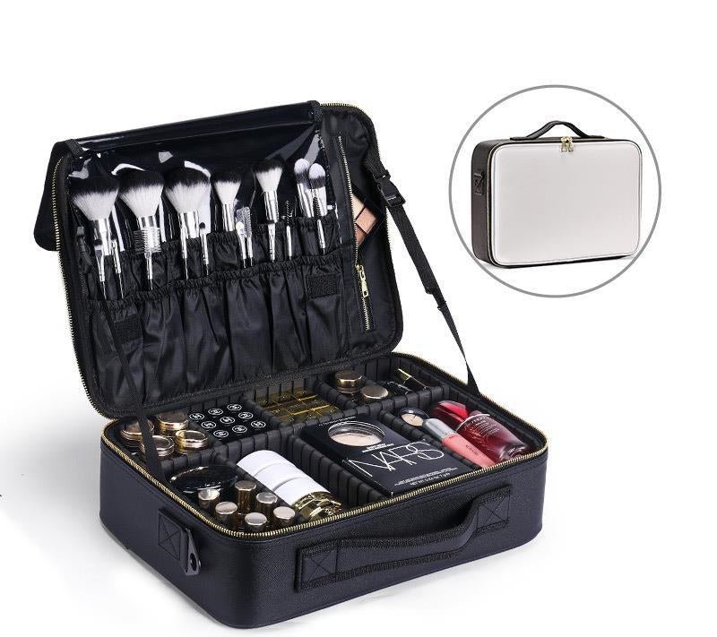 Trousse de Maquillage Femme - Organisateur Beauté Premium - Saunders Cosmétiques