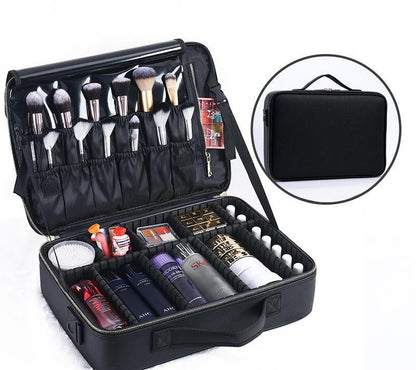 Trousse de Maquillage Femme - Organisateur Beauté Premium - Saunders Cosmétiques
