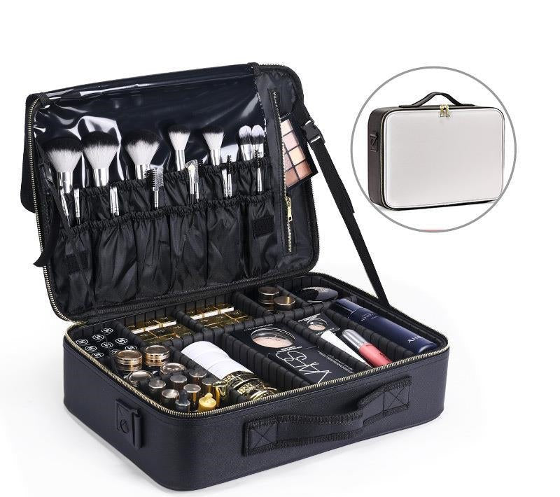 Trousse de Maquillage Femme - Organisateur Beauté Premium - Saunders Cosmétiques