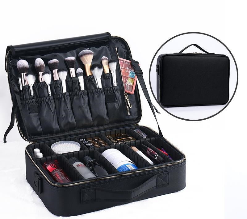 Trousse de Maquillage Femme - Organisateur Beauté Premium - Saunders Cosmétiques