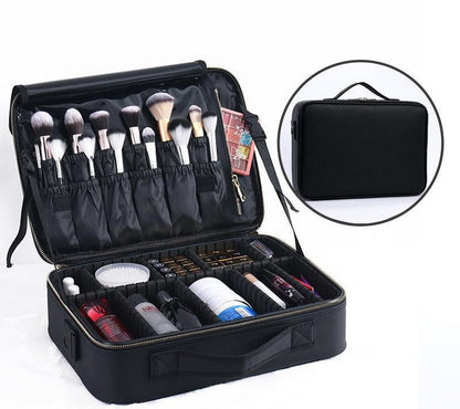 Trousse de Maquillage Femme - Organisateur Beauté Premium - Saunders Cosmétiques